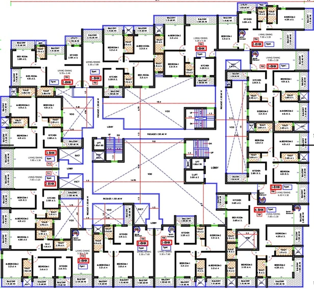 Floor Plan of Essen Windmills in Chicalim, Goa - Image 160781