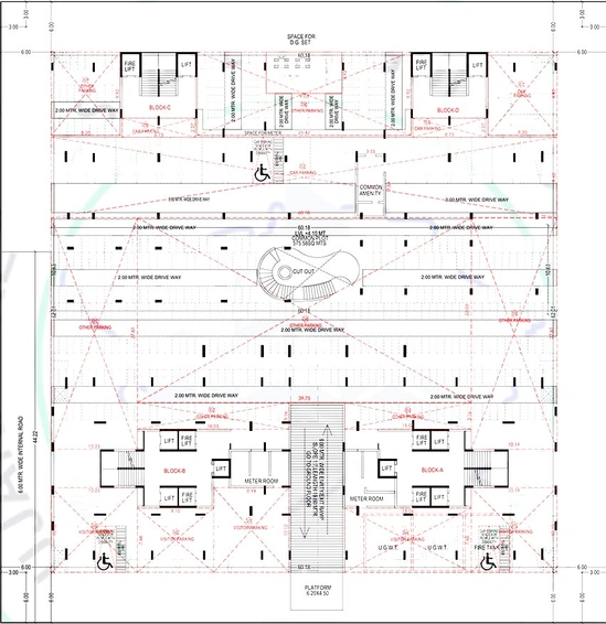 Master Plan of Navroop Megh Malhar Indigo in Sargasan, Gandhinagar - Image 160786