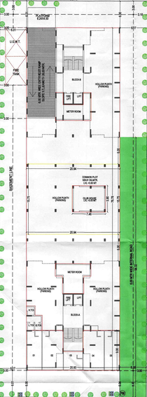 Master Plan of Avaska Meraki 86 in Raysan, Gandhinagar - Image 160806