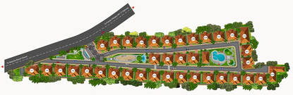 Master Plan of CD Monsoon Meadows in Majorda, Goa - Image 160881