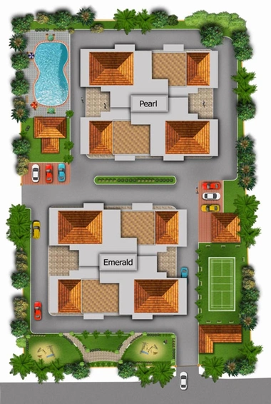 Master Plan of CD Jade Blue in Fatorda, Goa - Image 160908