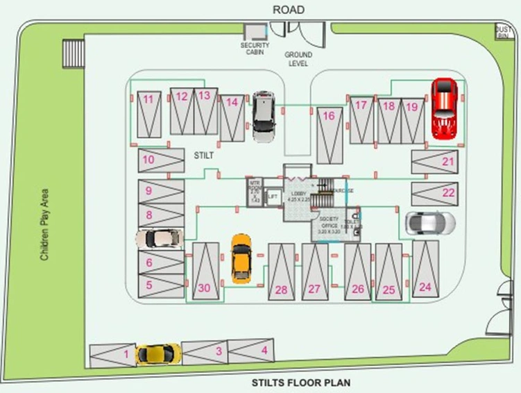 Master Plan of Patkar Eternal Bliss in Mapusa, Goa - Image 161232