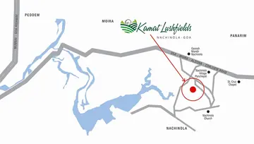 Location of PD Kamat Lushfields - Image 161351