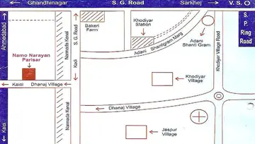 Location of KD Namonarayan Parisar - Image 161422