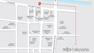 Location of Nakshtra Skyview - Image 161428