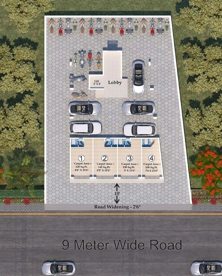 Master Plan of Brijwasi Nikunj in Indira Nagar, Nashik - Image 161647