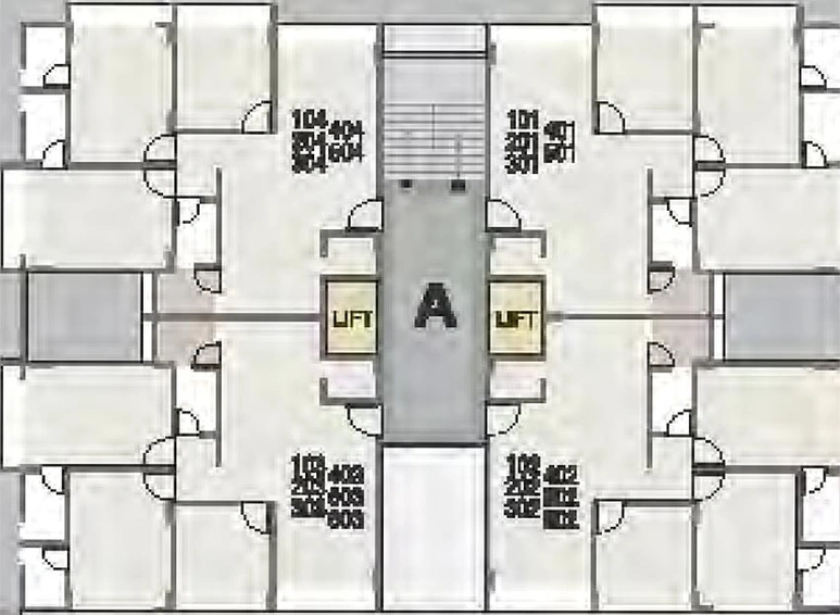 Floor Plan of Aditya Navpad Green in Kalol, Gandhinagar - Image 161682