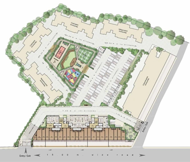 Master Plan of KK Crescent Point 2 in Tembhode, Palghar - Image 168859
