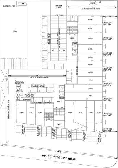 Master Plan of Om Elegance in Pethapur, Gandhinagar - Image 161817