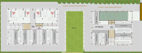 Master Plan of Avi Ornet Heights in Nana Chiloda, Ahmedabad - Image 161895