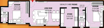 2 BHK Flat in Yogendra Nandigram in Thane West, Thane - Image 814031
