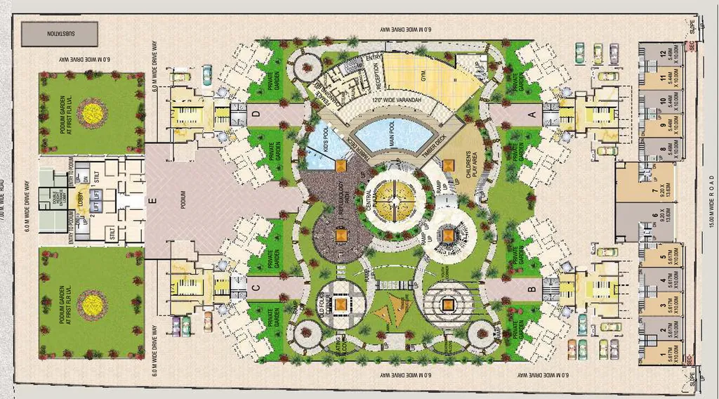 Master Plan of Concrete Sai Saakshaat in Kharghar, Navi Mumbai - Image 162157