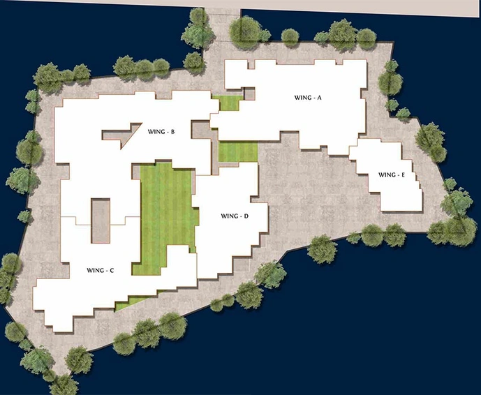 Master Plan of Gurunam Royal Diamond CHS in Santacruz East, Mumbai - Image 162170