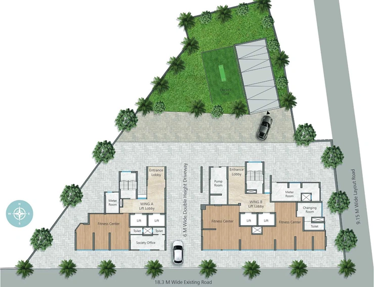 Master Plan of Dream Arihant Niwara Sky in Sion West, Mumbai - Image 162201