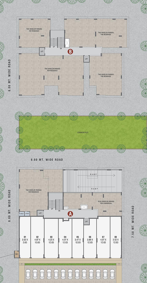 Master Plan of Darsh Raj Panchamrut 2 in Sector 26, Gandhinagar - Image 162223