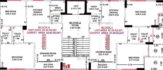 Floor Plan of Shingala Petal 14 in Koteshwar, Ahmedabad - Image 162319