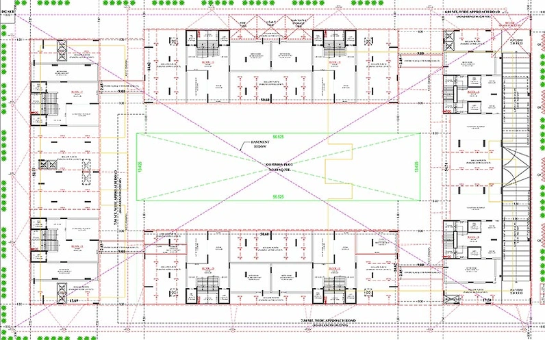 Master Plan of Pramukh Omkar Rivanta 2 in Randesan, Gandhinagar - Image 162347