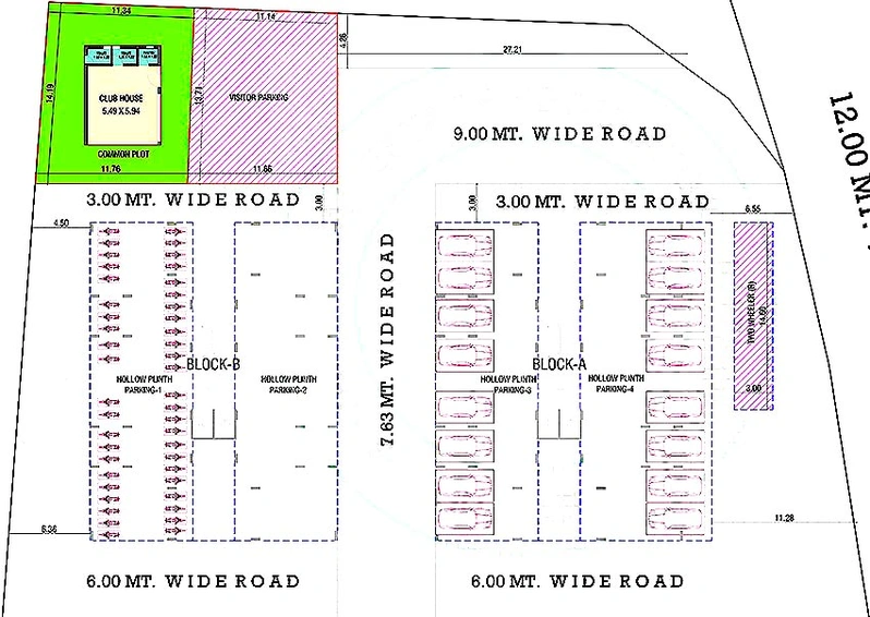 Master Plan of Shreenath Pramukh Sanidhya in Mansa, Gandhinagar - Image 162366