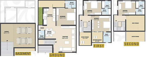 4 BHK House/Villa in Shreeji Pramukh Villa in Kalol, Gandhinagar - Image 814129