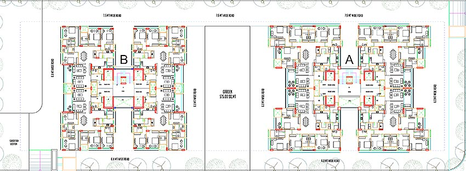 Master Plan of Siddhi Pratibimb in Kudasan, Gandhinagar - Image 162385
