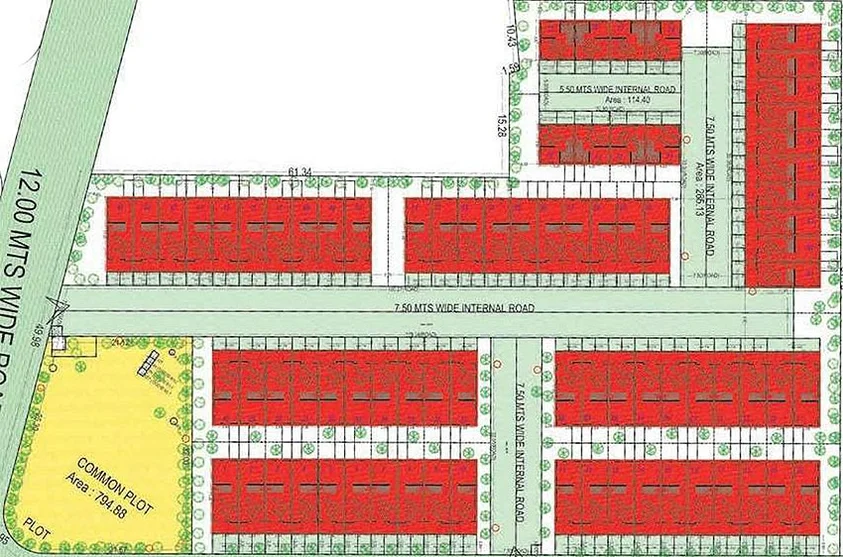 Master Plan of Rahmat Residency in Dahegam, Gandhinagar - Image 162819