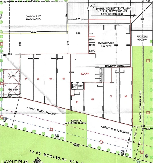 Master Plan of Nia Nami Riverside 38 in Randesan, Gandhinagar - Image 162886