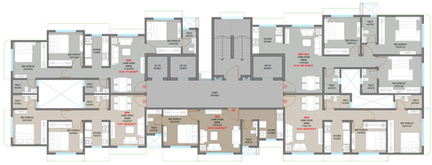 Floor Plan of Gurunam Horizon Heights in Andheri East, Mumbai - Image 162923
