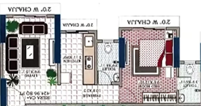 1 BHK Flat in Reliable Unique Enclave Residency in Vikhroli East, Mumbai - Image 814296