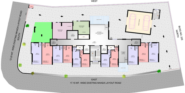 Master Plan of Reliable Unique Platinum in Vikhroli East, Mumbai - Image 162984
