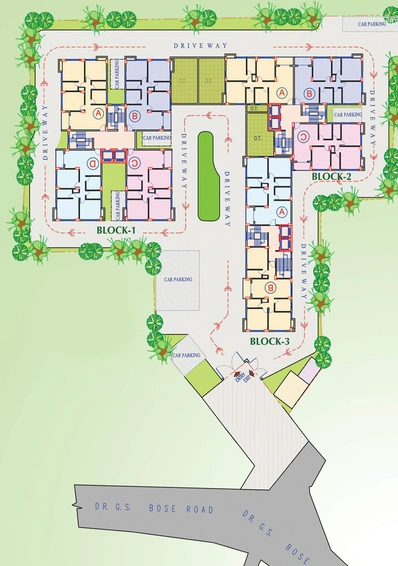 Master Plan of Signum Gardenia in EM Bypass, Kolkata - Image 163092
