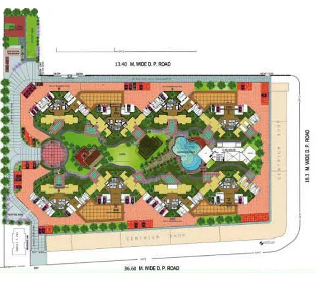Master Plan of Lokhandwala Octacrest in Kandivali East, Mumbai - Image 163199