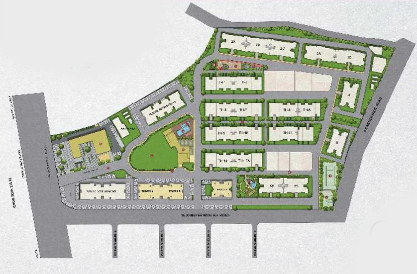 Master Plan of Peninsula Ashok Astoria in Gangapur Road, Nashik - Image 163248