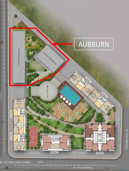 Master Plan of SD Aubburn At Sarova in Kandivali East, Mumbai - Image 163331