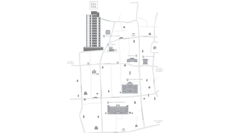 Master Plan of Dheeraj Del Sol in Bandra West, Mumbai - Image 163502