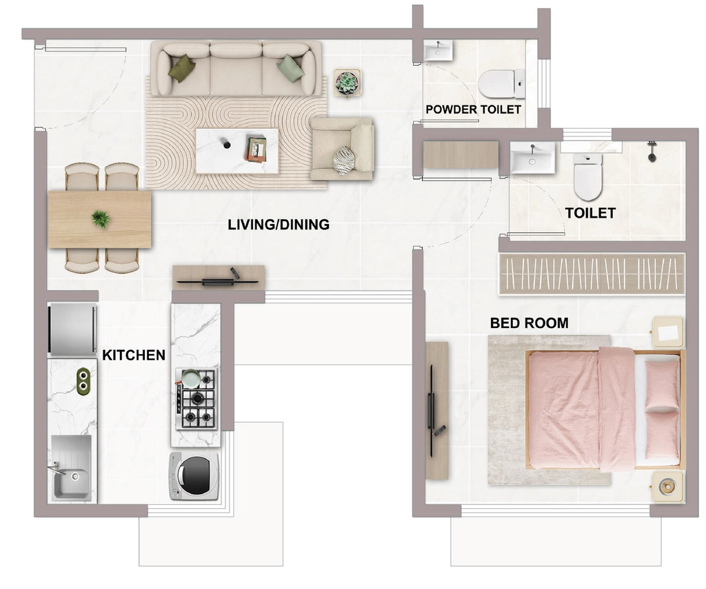 1 BHK Flat in Dheeraj Livsmart in Kurla West, Mumbai - Image 911362