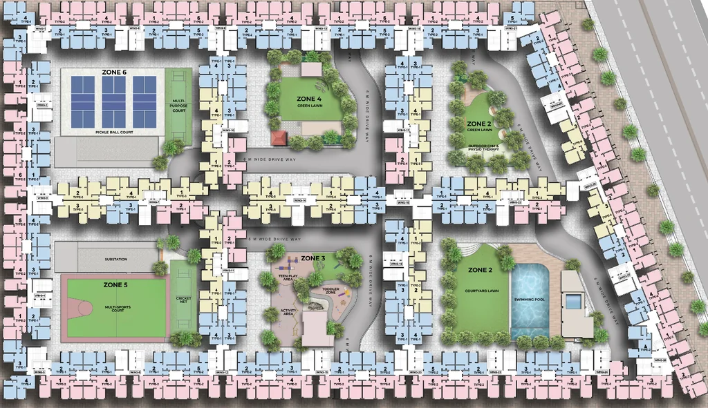 Floor Plan of Dheeraj Livsmart in Kurla West, Mumbai - Image 387658