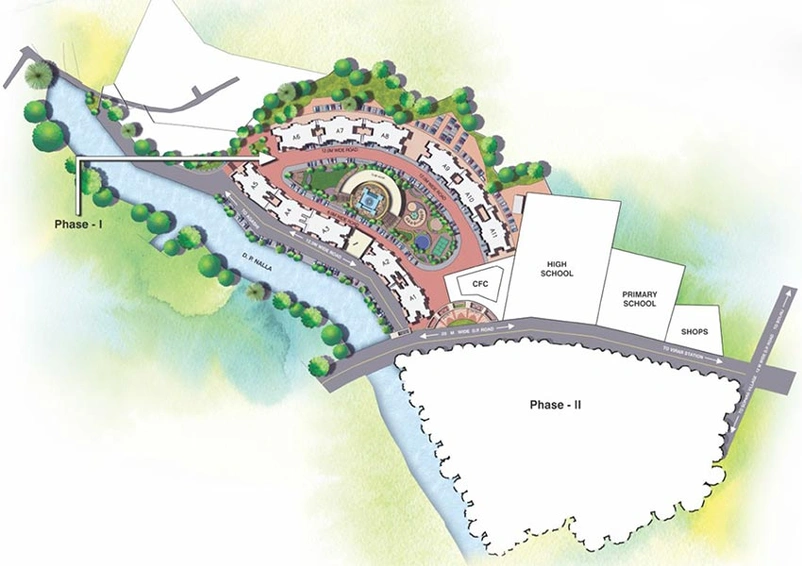 Master Plan of Viva City in Virar West, Palghar - Image 163816