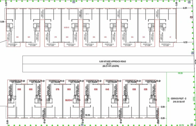 Master Plan of Akshar Sahjanand Shikhar Villa in Sargasan, Gandhinagar - Image 163900