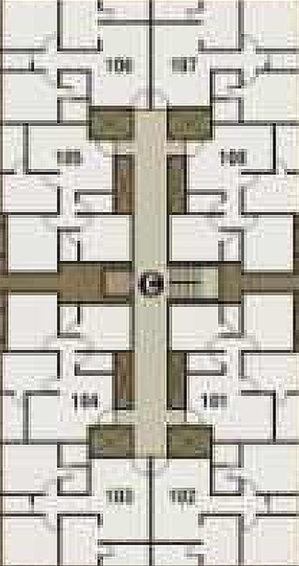 Floor Plan of Jash Kamal Sanvi Residency in Dahegam, Gandhinagar - Image 163942