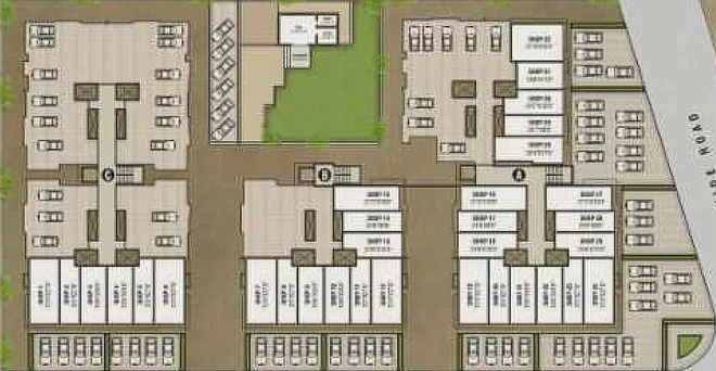 Master Plan of Jash Kamal Sanvi Residency in Dahegam, Gandhinagar - Image 163943