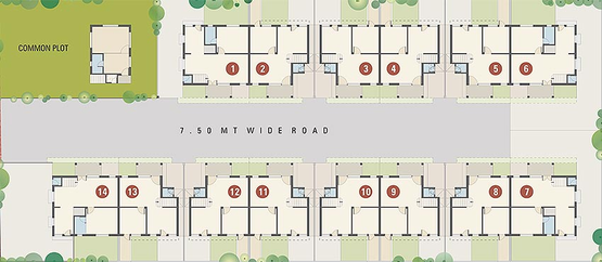 Master Plan of Jay Samruddham Nest in Zundal, Ahmedabad - Image 163963