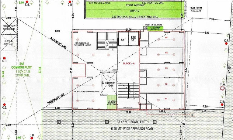 Master Plan of Pramukhraj Savi 48 in Vaishnodevi Circle, Ahmedabad - Image 164076