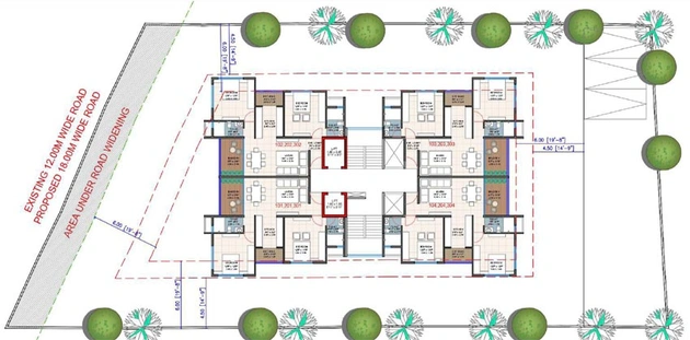 Master Plan of SK Fortune Himagauri in Erandwane, Pune - Image 124928