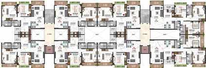 Floor Plan of Aaradhya Nakshatra in Chandshi, Nashik - Image 164111