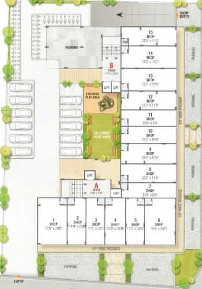 Master Plan of Siddhi Sandalwood Elegance in Sola, Ahmedabad - Image 164190