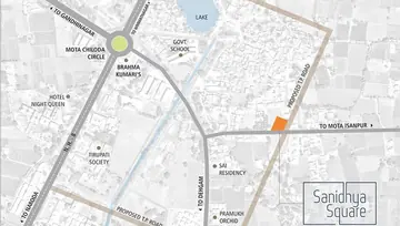 Location of Sky Sanidhya Square - Image 164204