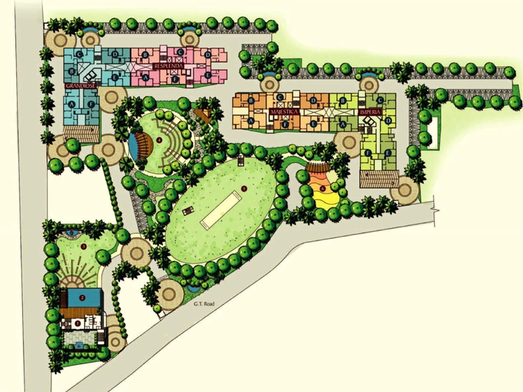 Master Plan of Ideal Grand in Howrah, Kolkata - Image 164241