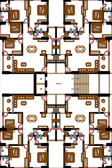 Floor Plan of Satyasankalp Naroda Business Landmark and Lavish in Nava Naroda, Ahmedabad - Image 164264