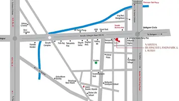 Location of Satyasankalp Naroda Business Landmark and Lavish - Image 164263