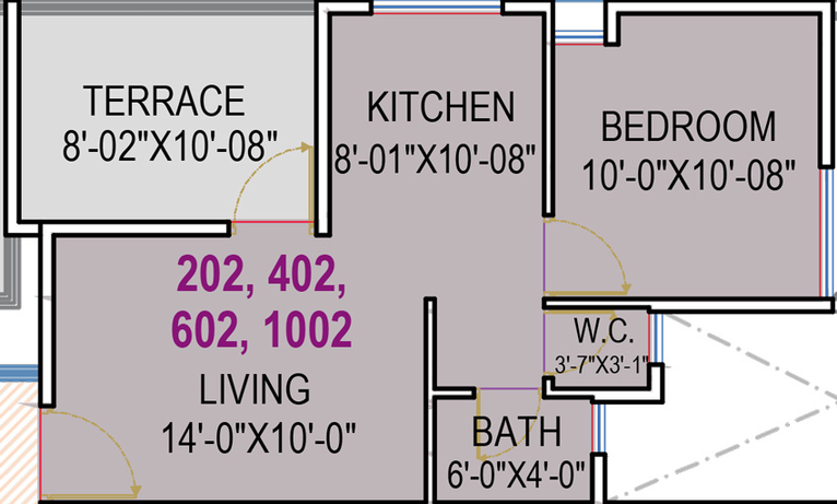 1 BHK Flat in Aksha Elegance in Chikhali, Pune - Image 746902